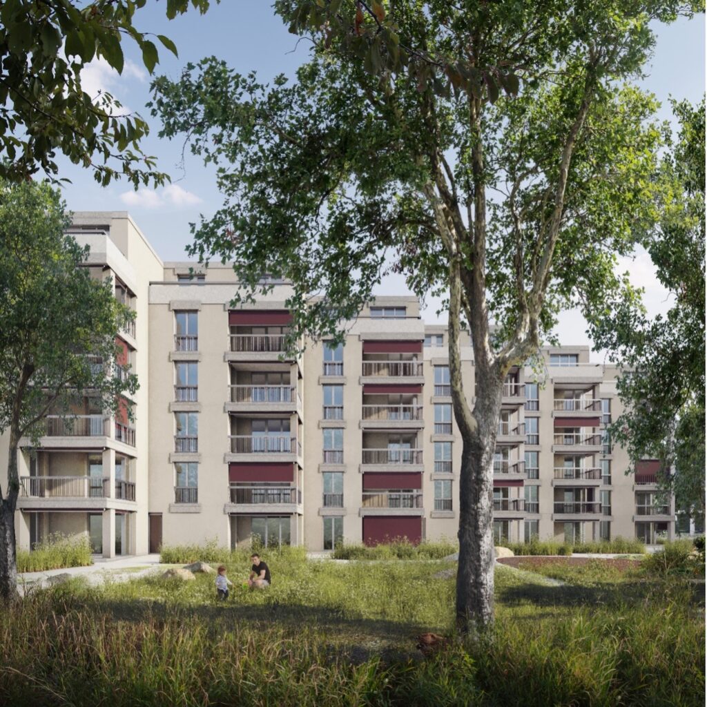 Neubauprojekt an der Birchlenstrasse in Dübendorf
