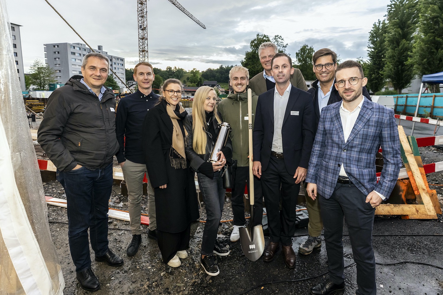Grundsteinlegung Sagemenmatt in Ebikon