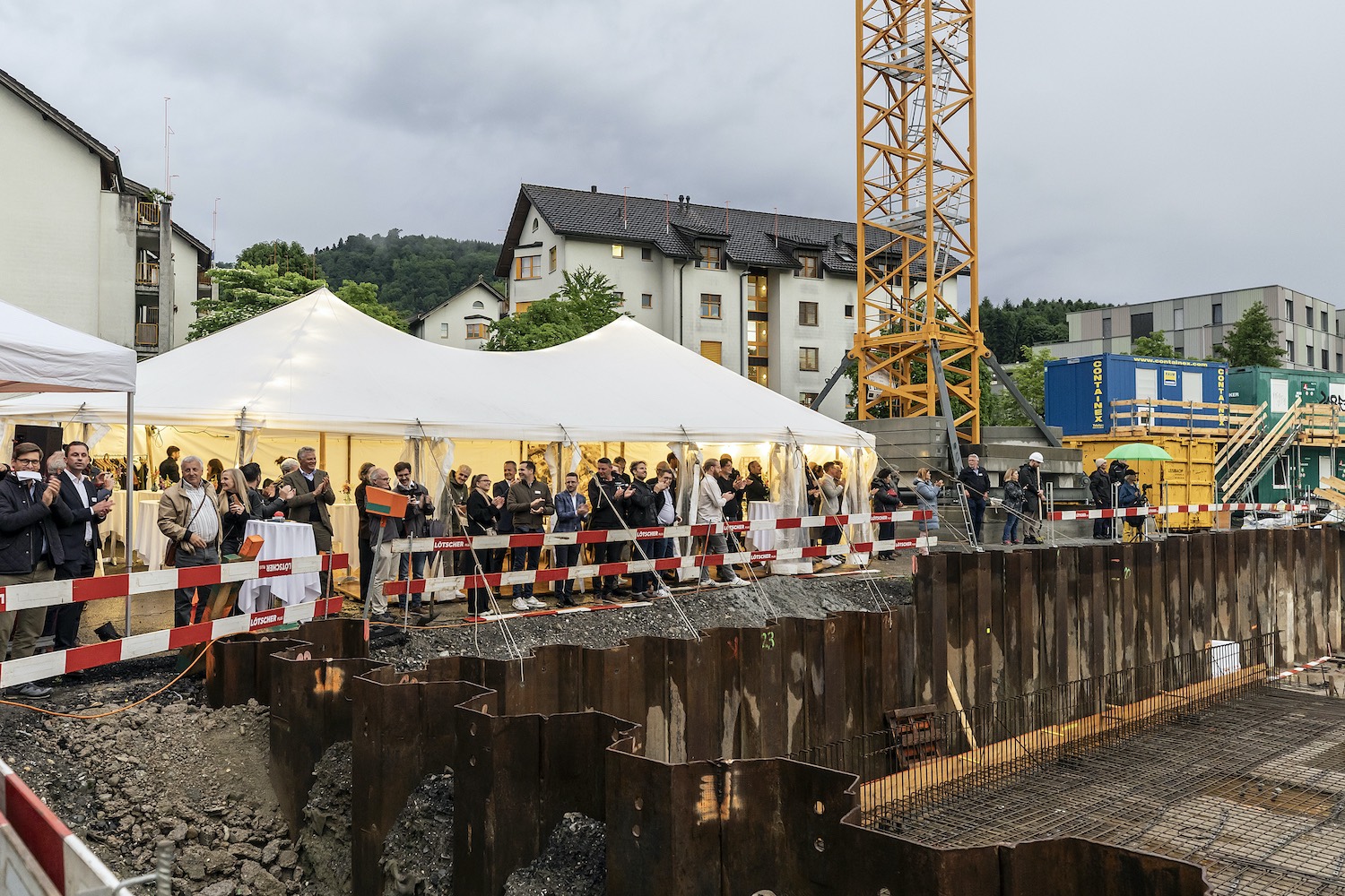 Grundsteinlegung Sagenmatt in Ebikon