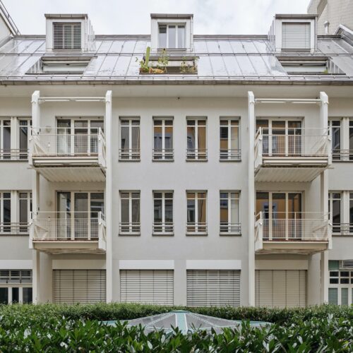 Sanierte Altbau an der Müllerstrasse 5 in Zürich