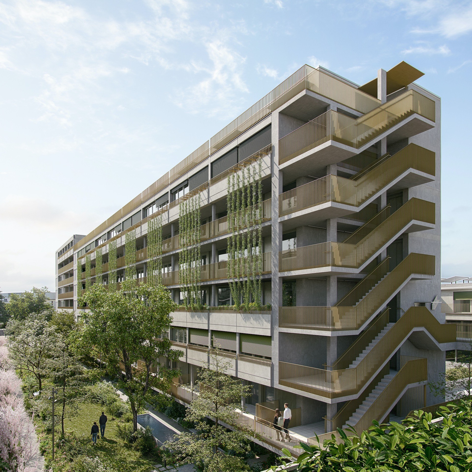 Vermarktungsstart: Übergärten am Ueberlandpark, Zürich Schwamendingen